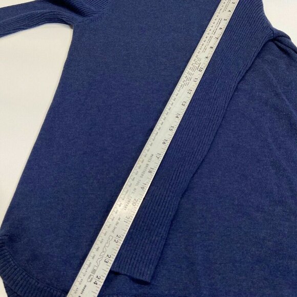 Magaschoni Sweater Women's‎ Size Small Navy Crew Neck Long Casual Oversize - Picture 8 of 8